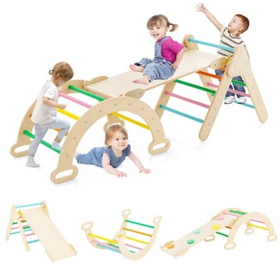 Costway Kids 3-in-1 Climber Set