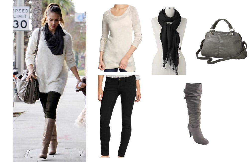 Look for Less: Jessica Alba