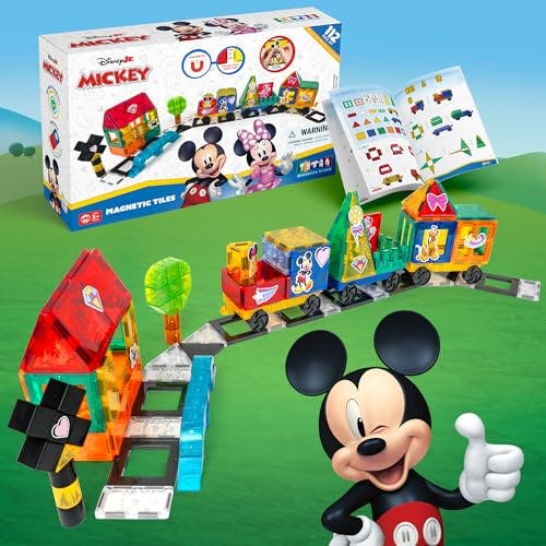 Mickey Mouse Magnetic Tile Set