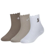 Kids' Half-Crew Lettuce Socks 3-Pack