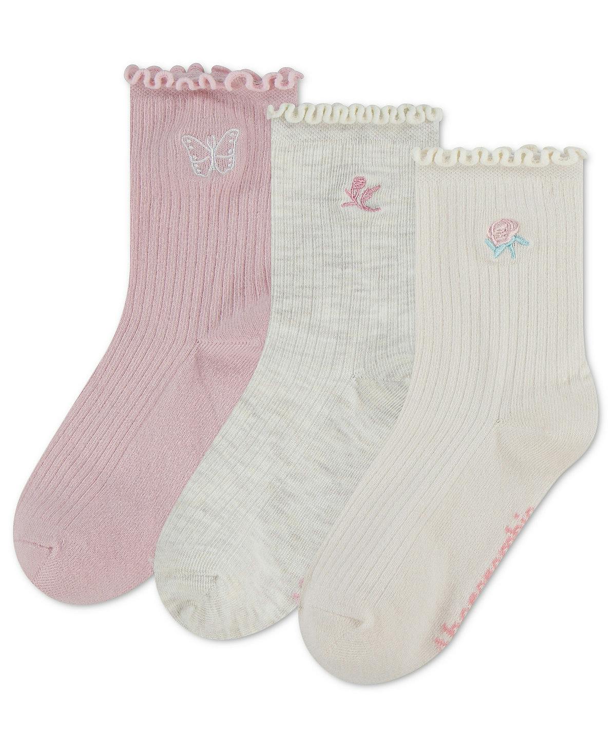 Kids' Half-Crew Lettuce Socks 3-Pack