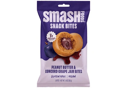 2 Smash Foods Jam Bites