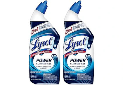 Lysol Toilet Bowl Cleaner 2-Pack