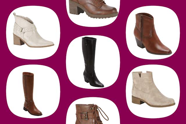 Frye and Co. Boots, as Low as $28.49 on Clearance at JCPenney card image