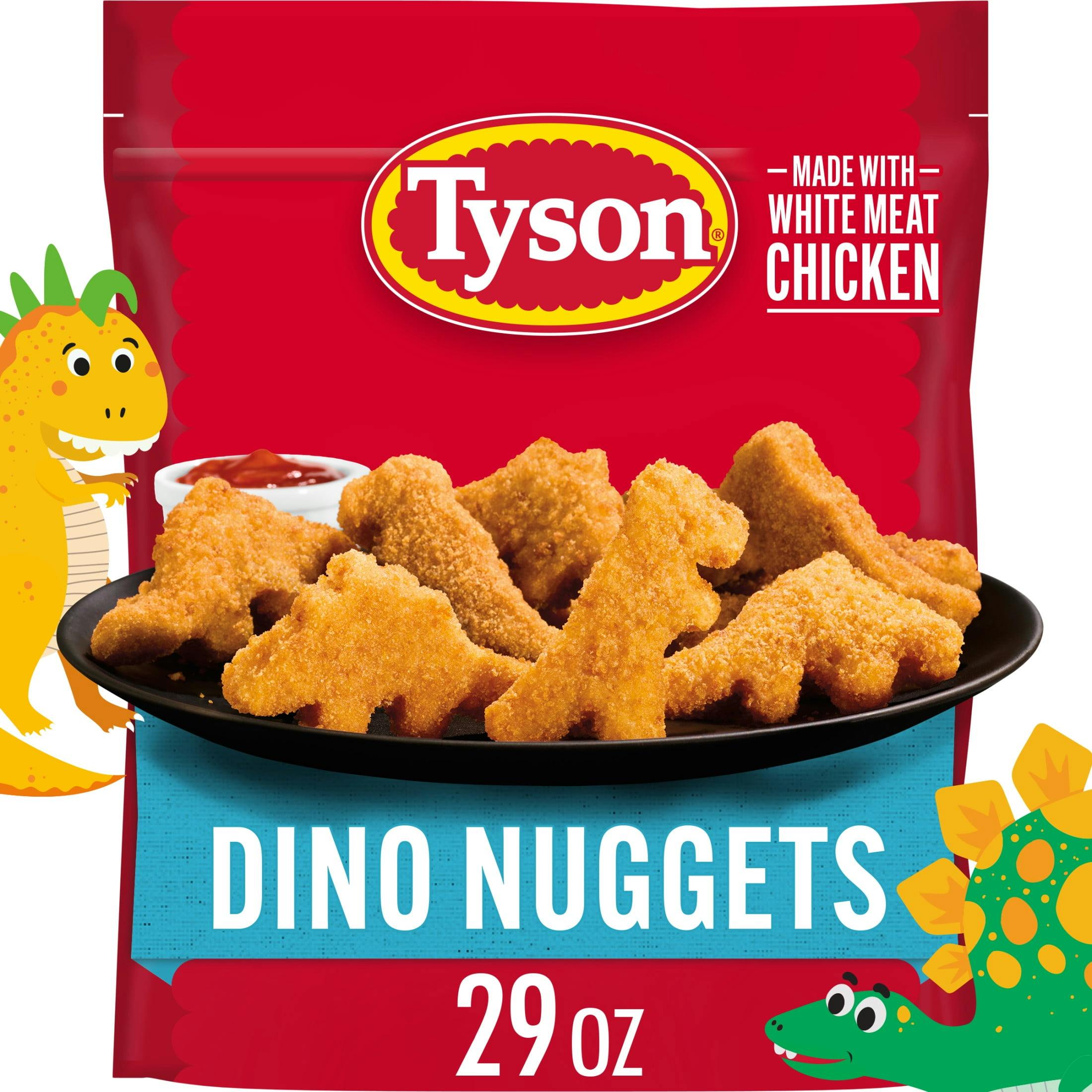 2 Tyson Dino Chicken Nuggets