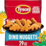2 Tyson Dino Chicken Nuggets