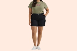 Lee Women's Plus-Size Shorts, Starting at $11.26 on Amazon card image