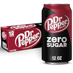 Dr Pepper Zero Sugar 12-Pack