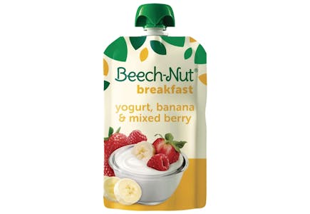 3 Beech-Nut Baby Food Pouches