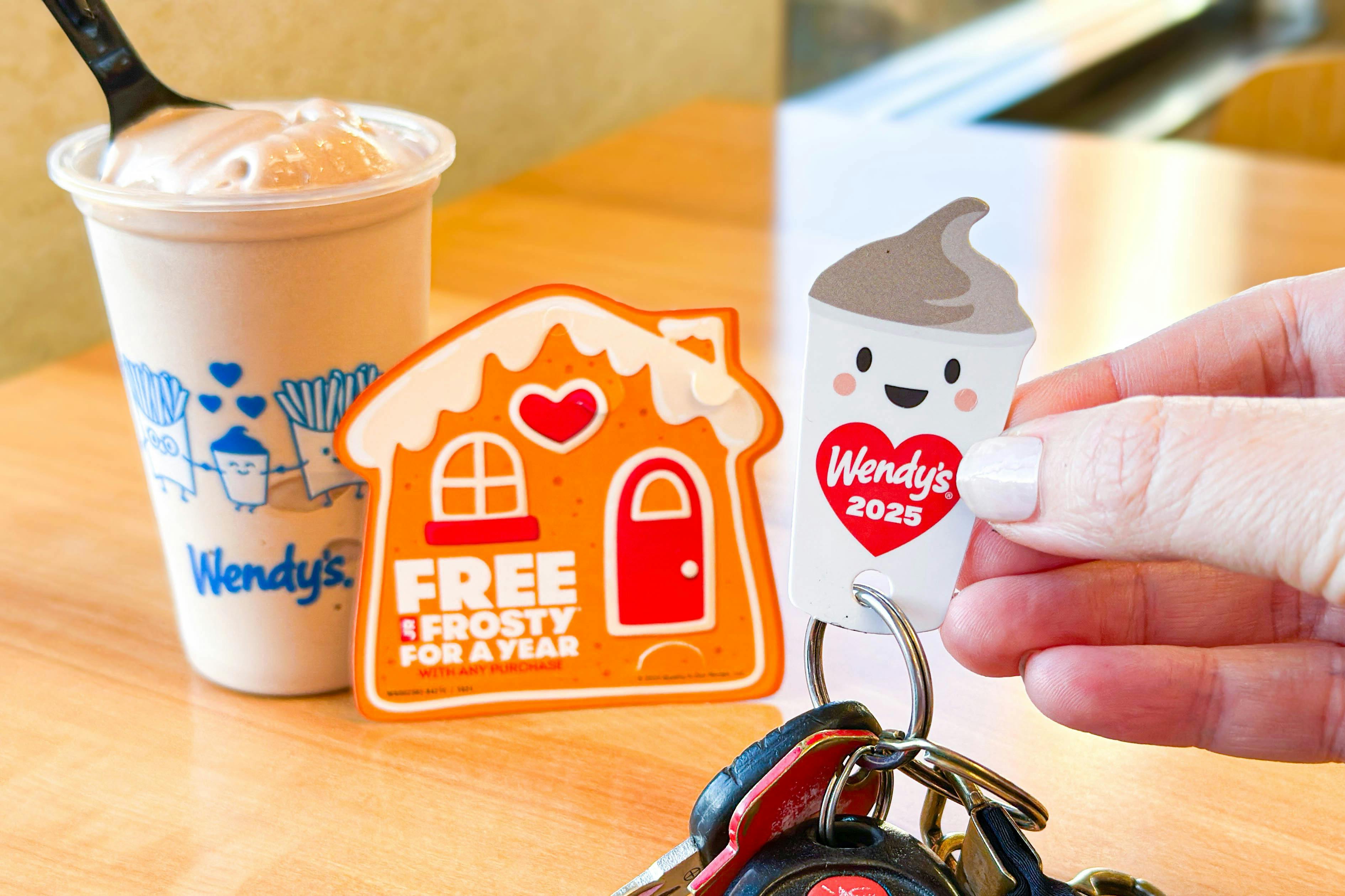 Wendy's Frosty Key Tag is Your 3 Ticket to a Year of Free Treats for a