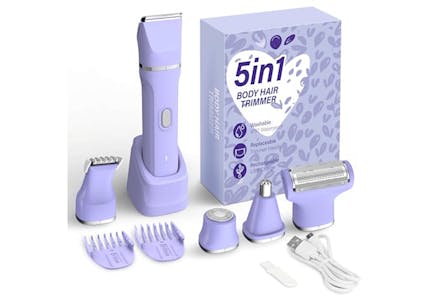 5-in-1 Electric Bikini Trimmer