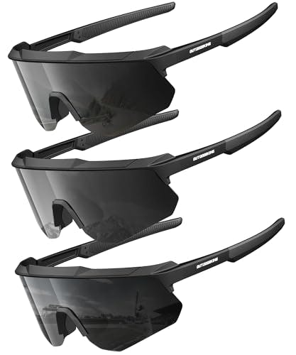 Polarized Sport Sunglasses 3-Pack