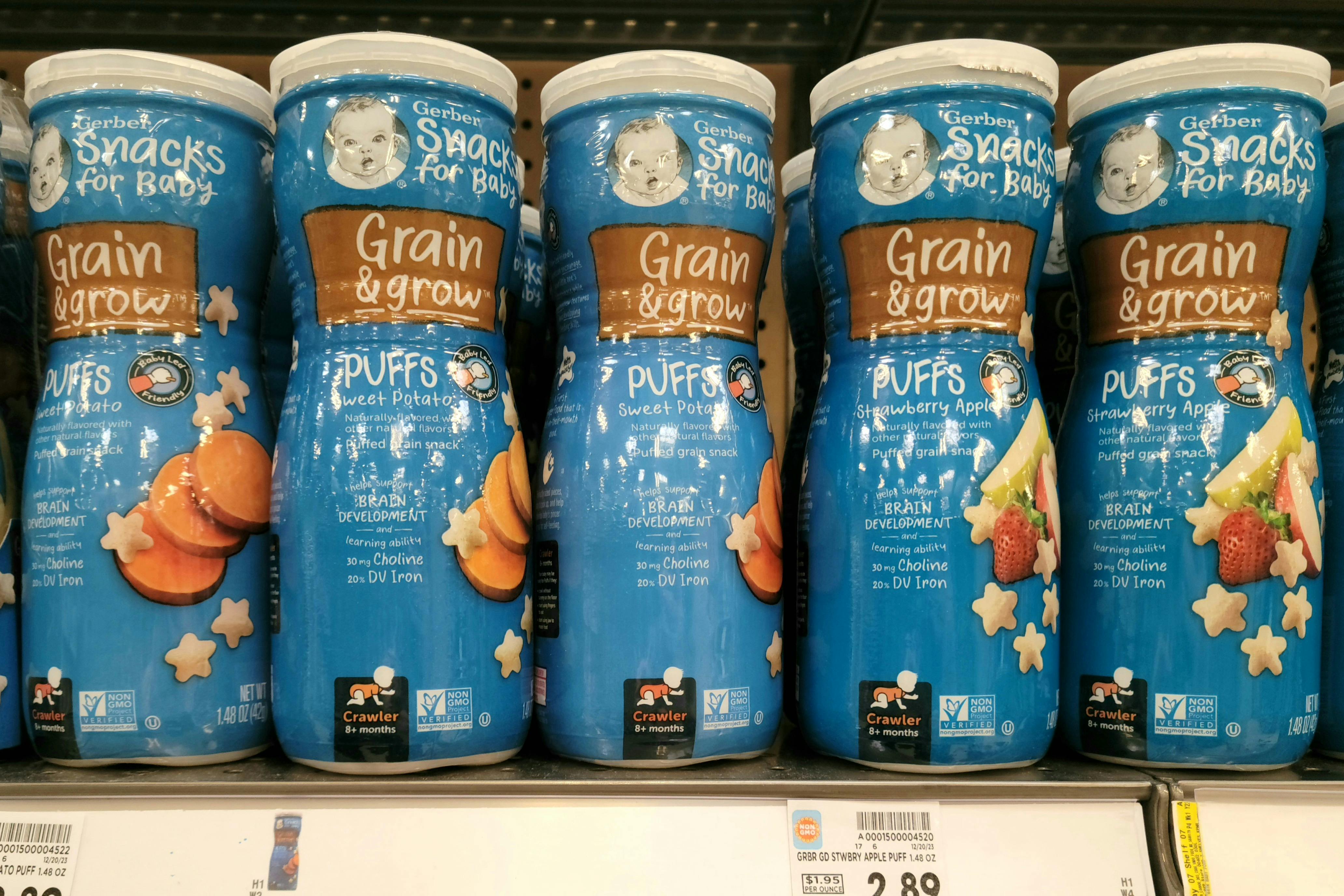 Gerber sales $12 coupon