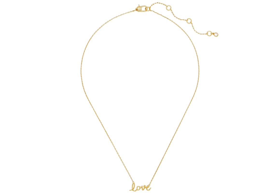 Kate Spade Love Pendant Necklace