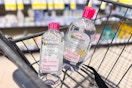 2 bottles of garnier micellar water in a cart
