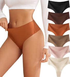 Women's High-Waisted Thongs