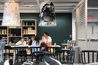 Kids eat free at IKEA on Tuesdays.