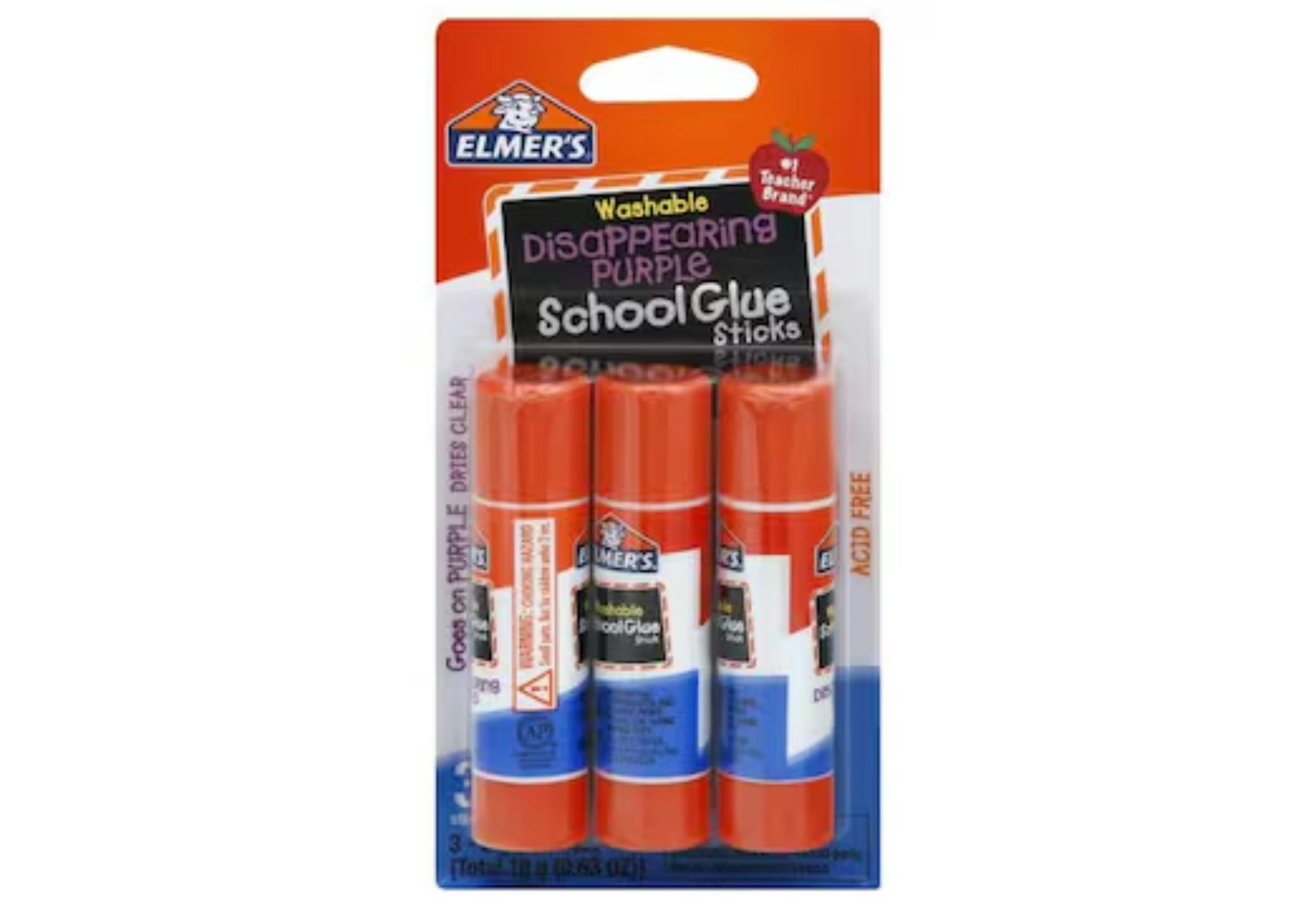 2 Elmer's School Glue Stick Packs