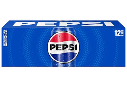 5 Pepsi or MTN Dew Soda 12-Packs