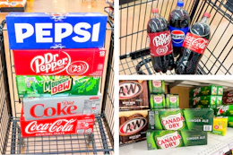soda varieties collage