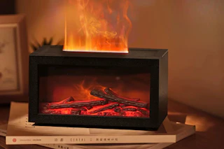 AliExpress Fireplace Humidifier With Oil Diffuser