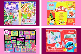 4 Advent Calendars: Furby, Play-Doh, Nee-Doh & Stitch