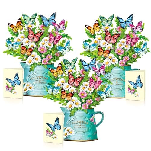 Pop-Up Flower Cards 3-Pack