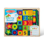 Melissa & Doug Deluxe Wooden Lacing Beads