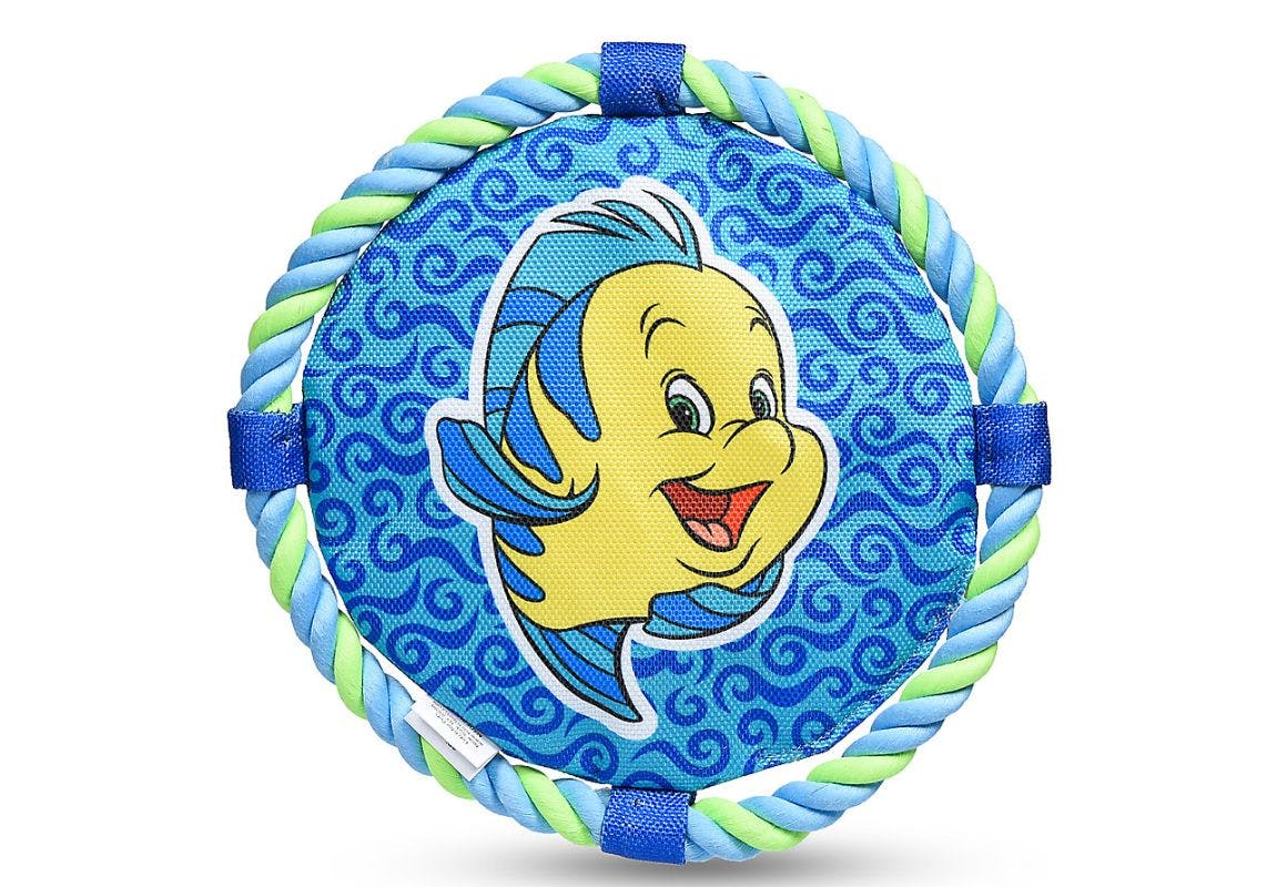 Disney The Little Mermaid Flounder Dog Toy