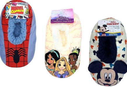 Disney or Marvel Toddler Slippers