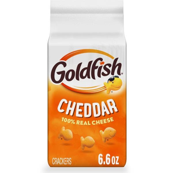 2 Goldfish Cheddar Snack Crackers