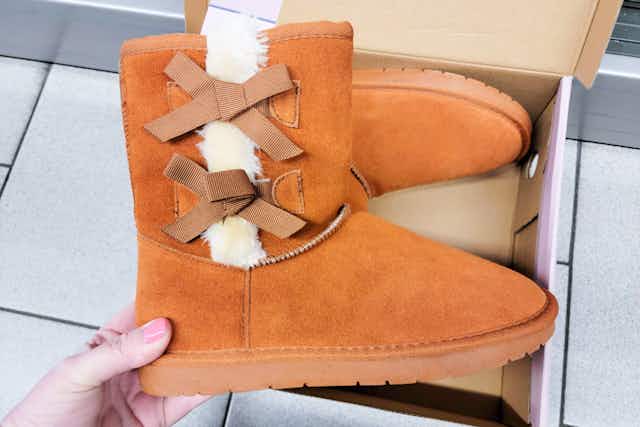 Ugg-Inspired Boots, Just $14.99 at Aldi card image