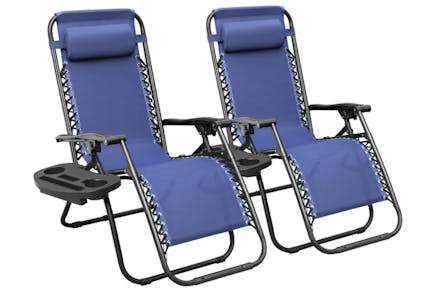 Zero Gravity Chair Set