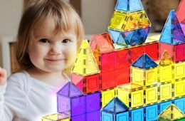 PicassoTiles Magnetic Tiles, Just $27.99 for Amazon Prime Day card image