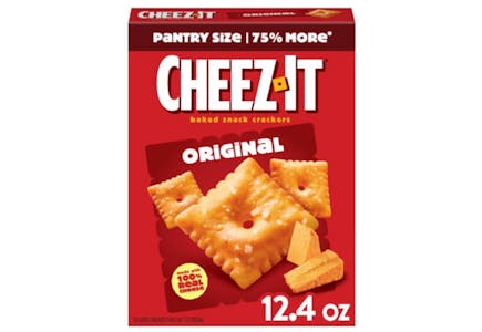 4 Cheez-It Crackers Boxes