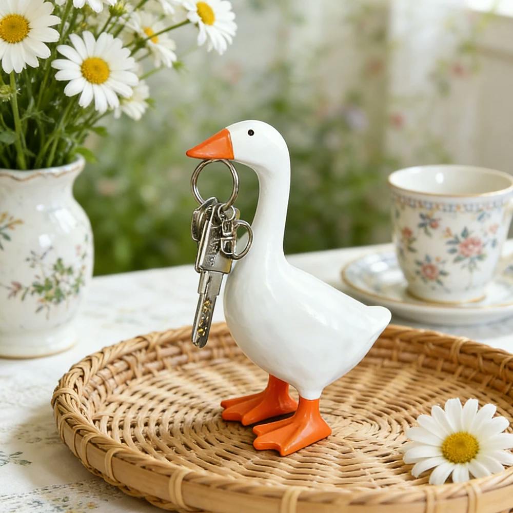 Magnetic Goose Key Chain