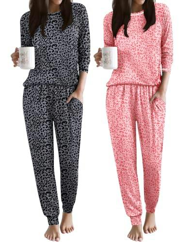 Ekouaer Pajama Set 2-Pack