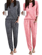 Ekouaer Pajama Set 2-Pack