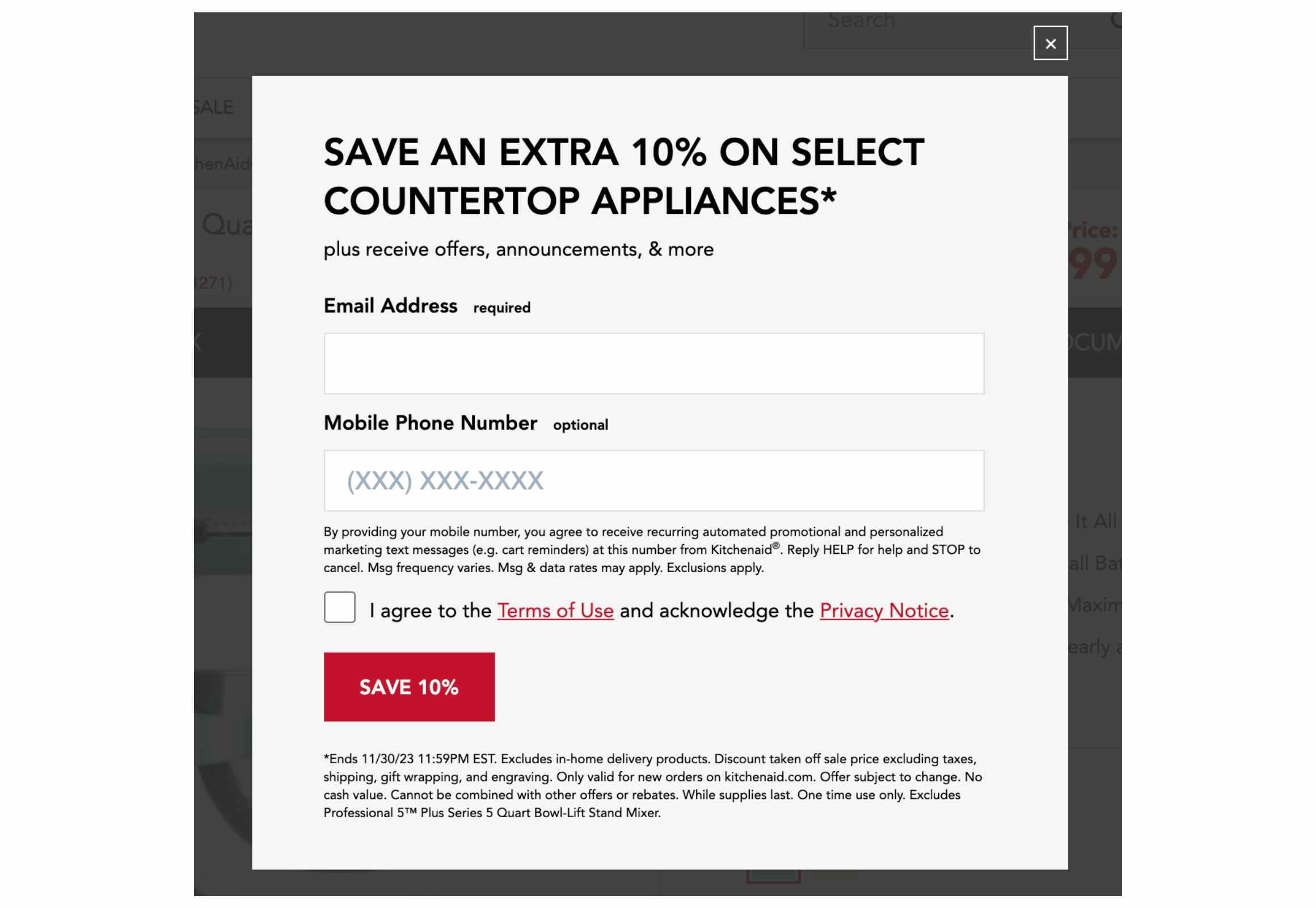 KitchenAid 5.5Quart BowlLift Stand Mixer, Only 225 Shipped The