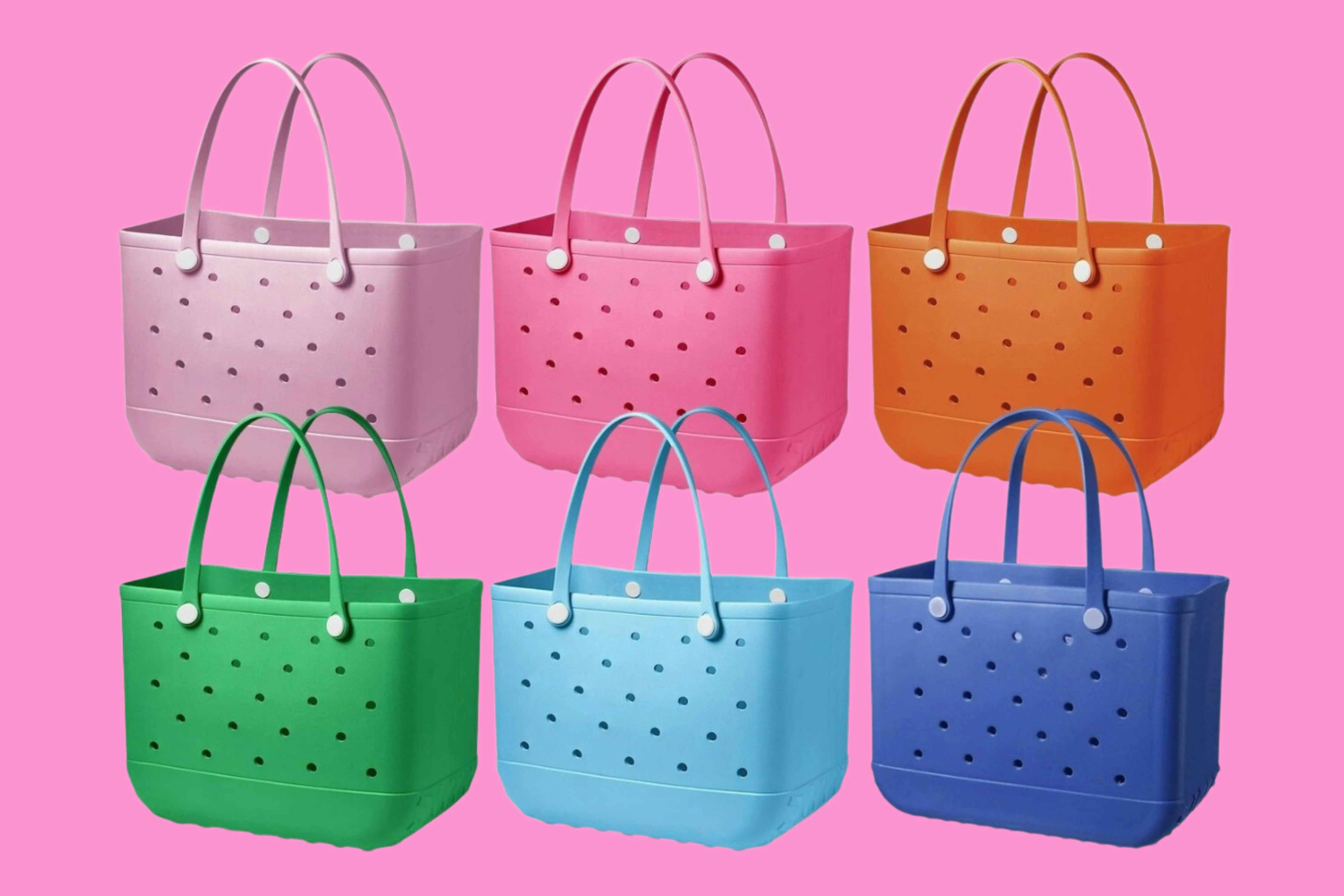 This Trendy Rubber Tote Bag Is Just $24 at Tanga (Reg. $70)