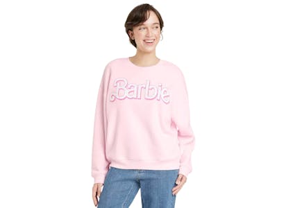 Women's Barbie Logo Sweatshirt