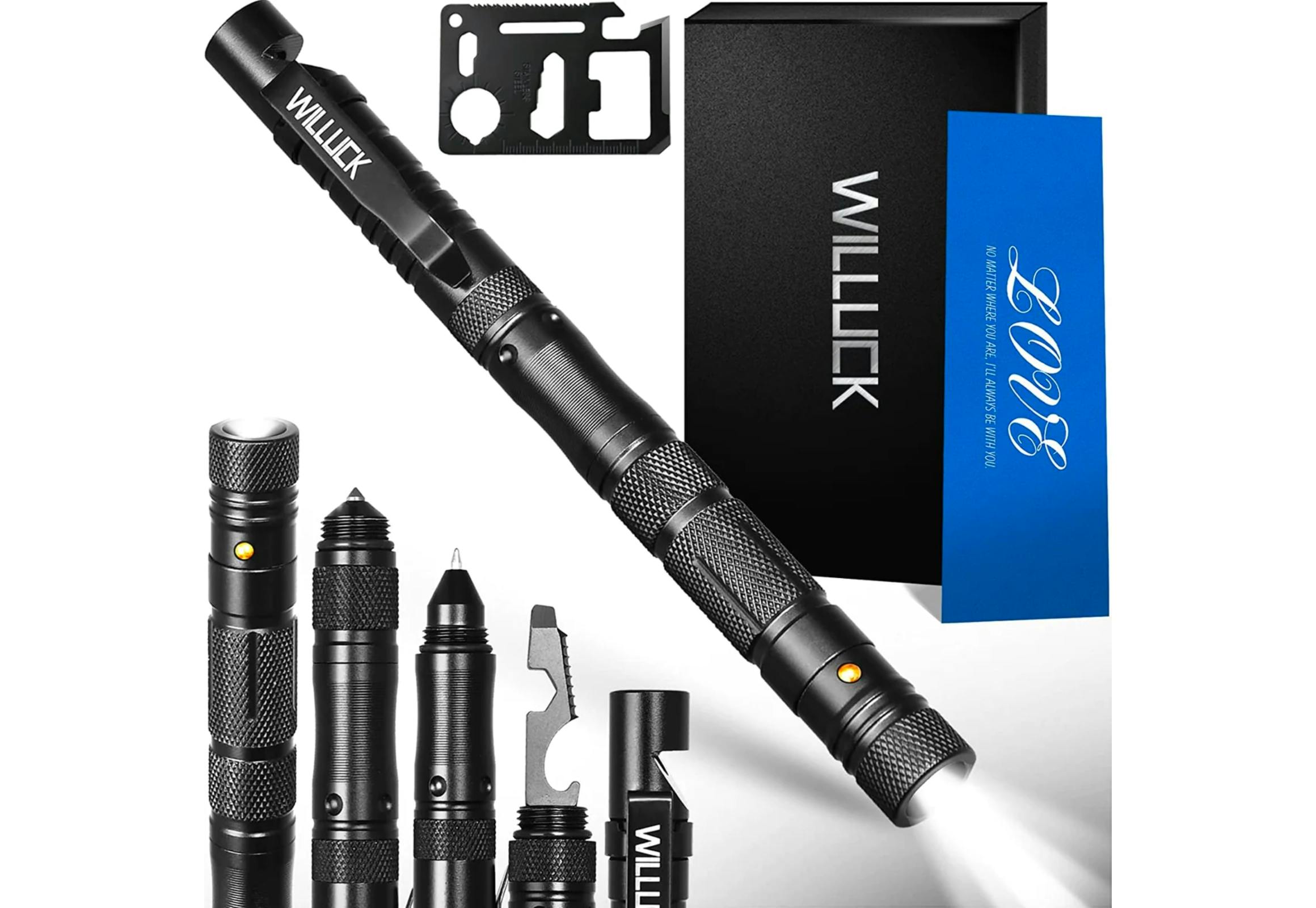 Flashlight Pen Tool + Bonus Wallet