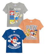 Paw Patrol Kids' T-Shirt 3-Pack