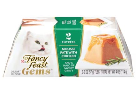 2 Fancy Feast Gems Cat Food 2-Packs