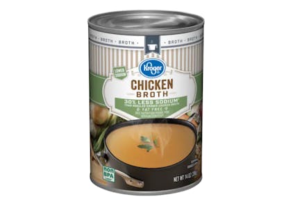 Kroger Canned Broth