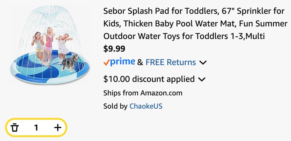 splash pad