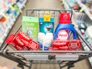 colgate crest gillette venus persil in walgreens cart