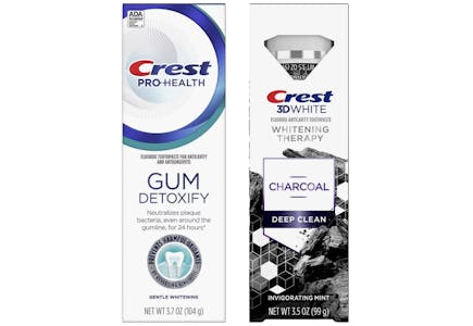 2 Crest Toothpastes