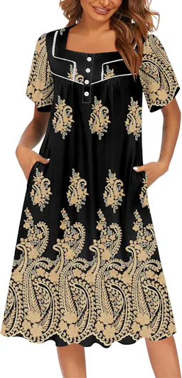 Ekouaer Women's House Dress