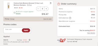 walgreens screenshot haul